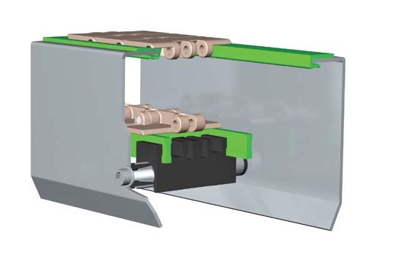 郵政拖鏈輸送機(jī)拖鏈