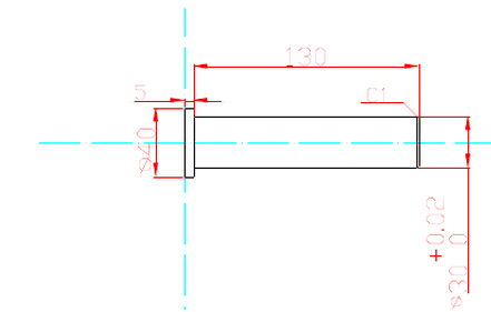 滾筒軸設(shè)計(jì)圖